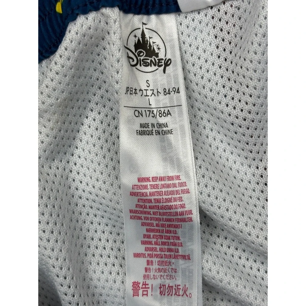 Disney Parks Mickey Mouse Ice‎ Cream Treats Swim Trunks Blue Mens Small